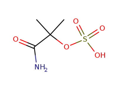 2-methyl-2-sulphatopropionamide